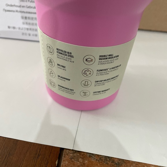 Stanley Pink Peony 40 oz The Flowstate Quencher H2.0 Tumbler - Picture 4 of 9